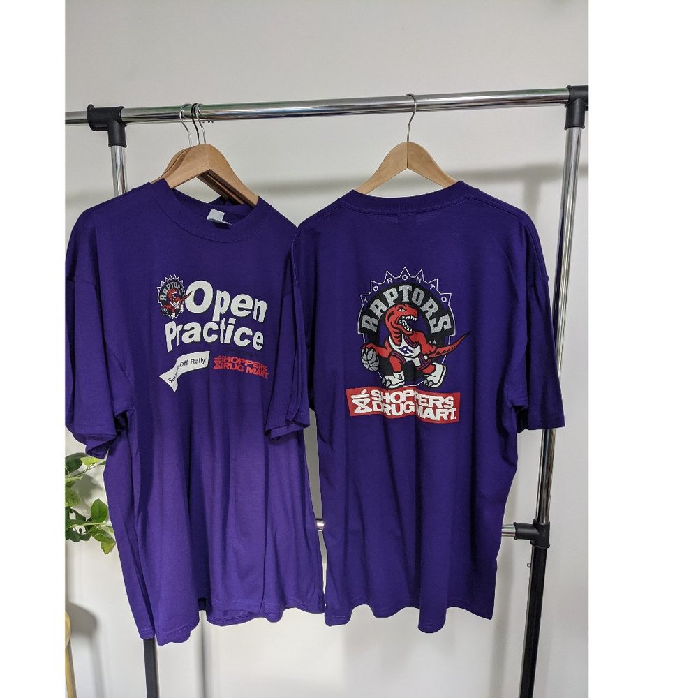 COPY - Toronto Raptors Purple Open Practice tshirt - XL